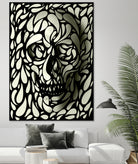 Skull 4 by Ali Gulec on GIANT ART - black digital drawing