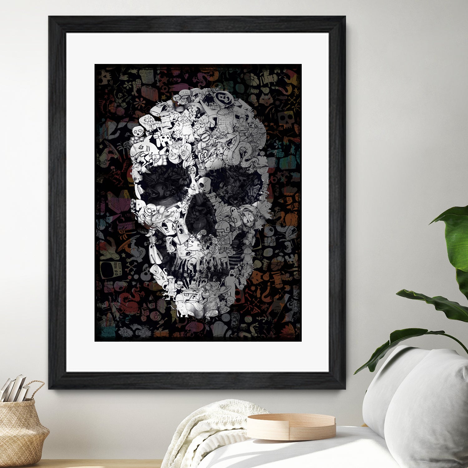 Doodle Skull by Ali Gulec on GIANT ART - digital drawing