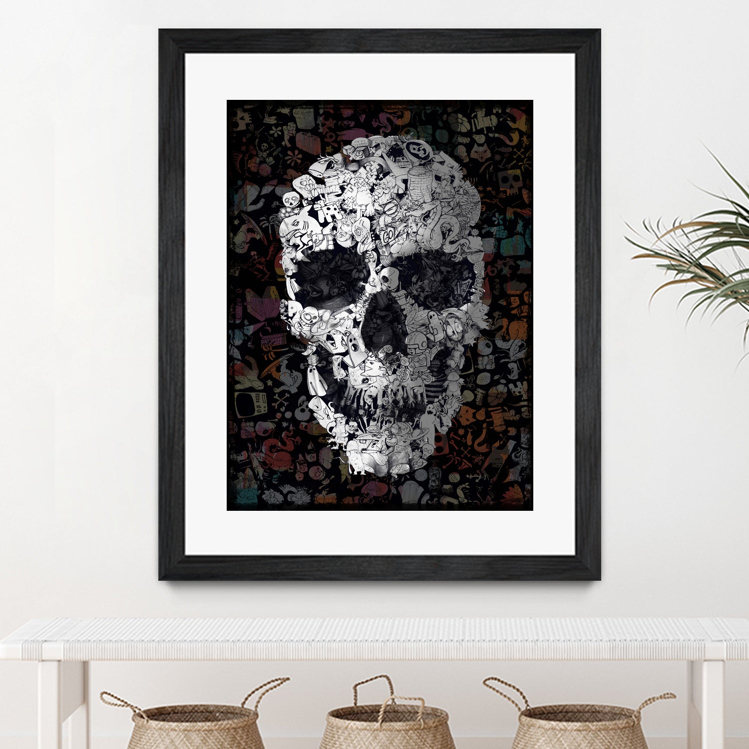 Doodle Skull by Ali Gulec on GIANT ART - digital drawing