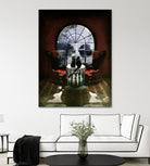 Room Skull by Ali Gulec on GIANT ART - white photo manipulation