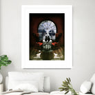 Room Skull by Ali Gulec on GIANT ART - white photo manipulation