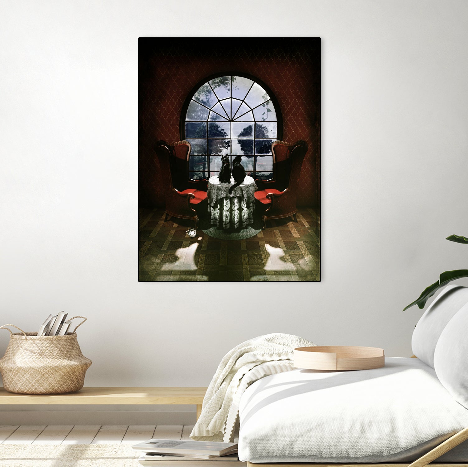 Room Skull by Ali Gulec on GIANT ART - white photo manipulation