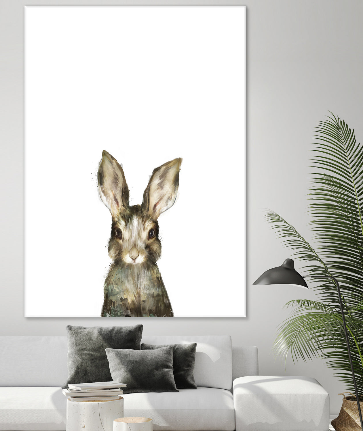 Little Rabbit by Amy Hamilton on GIANT ART - digital painting