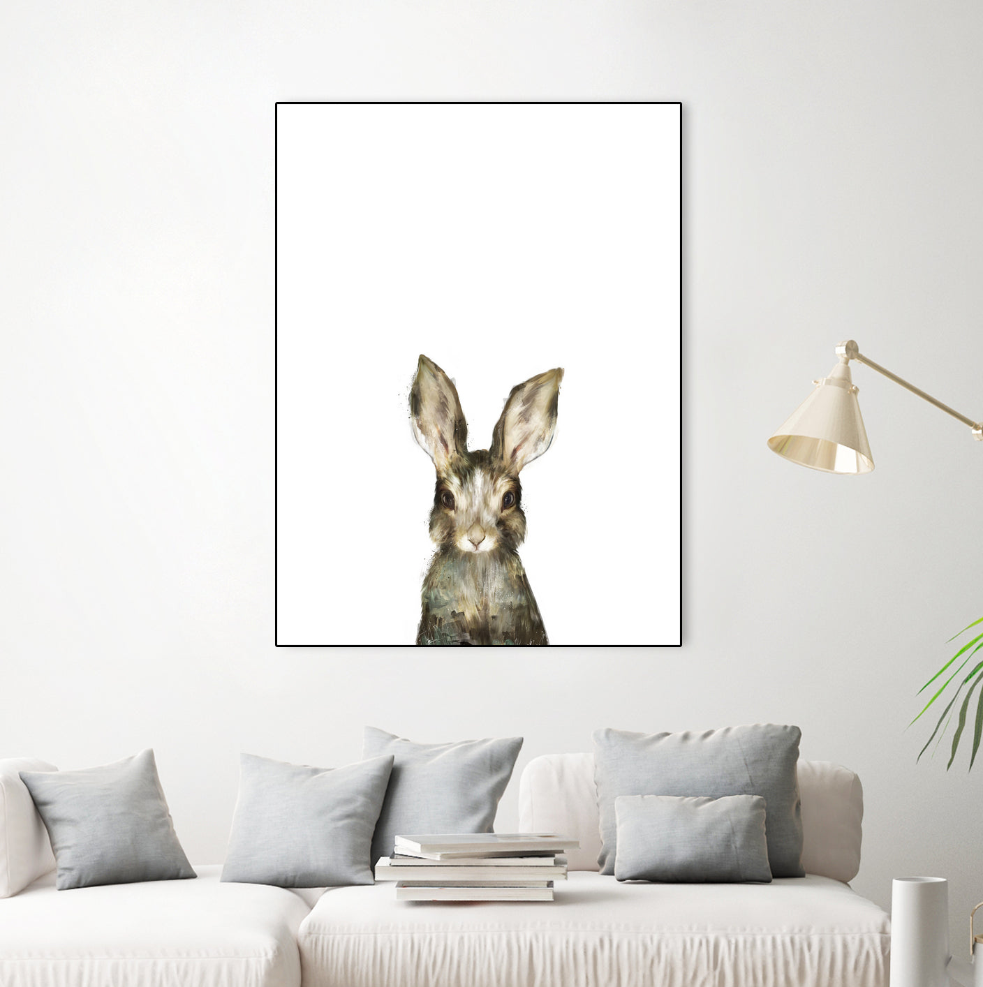 Little Rabbit by Amy Hamilton on GIANT ART - digital painting