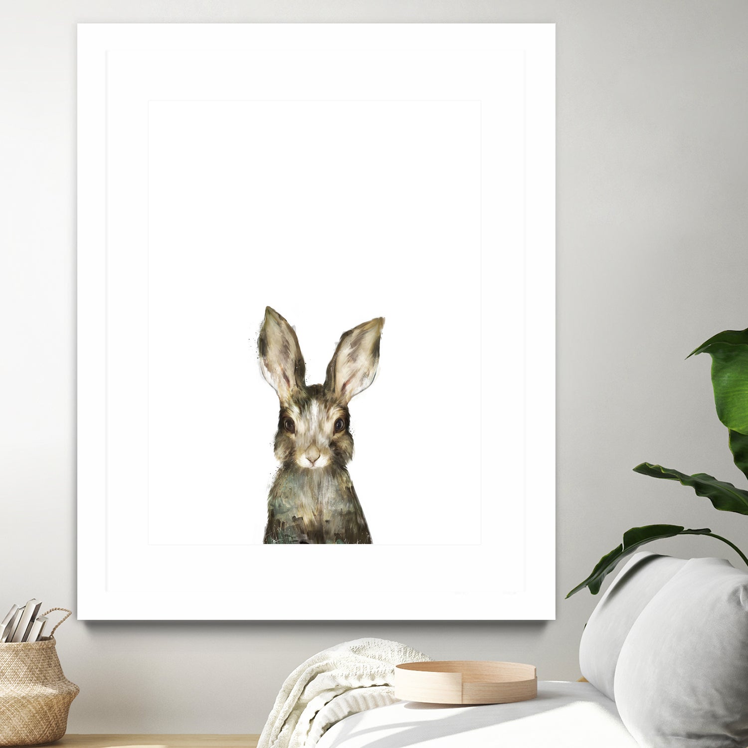 Little Rabbit by Amy Hamilton on GIANT ART - digital painting