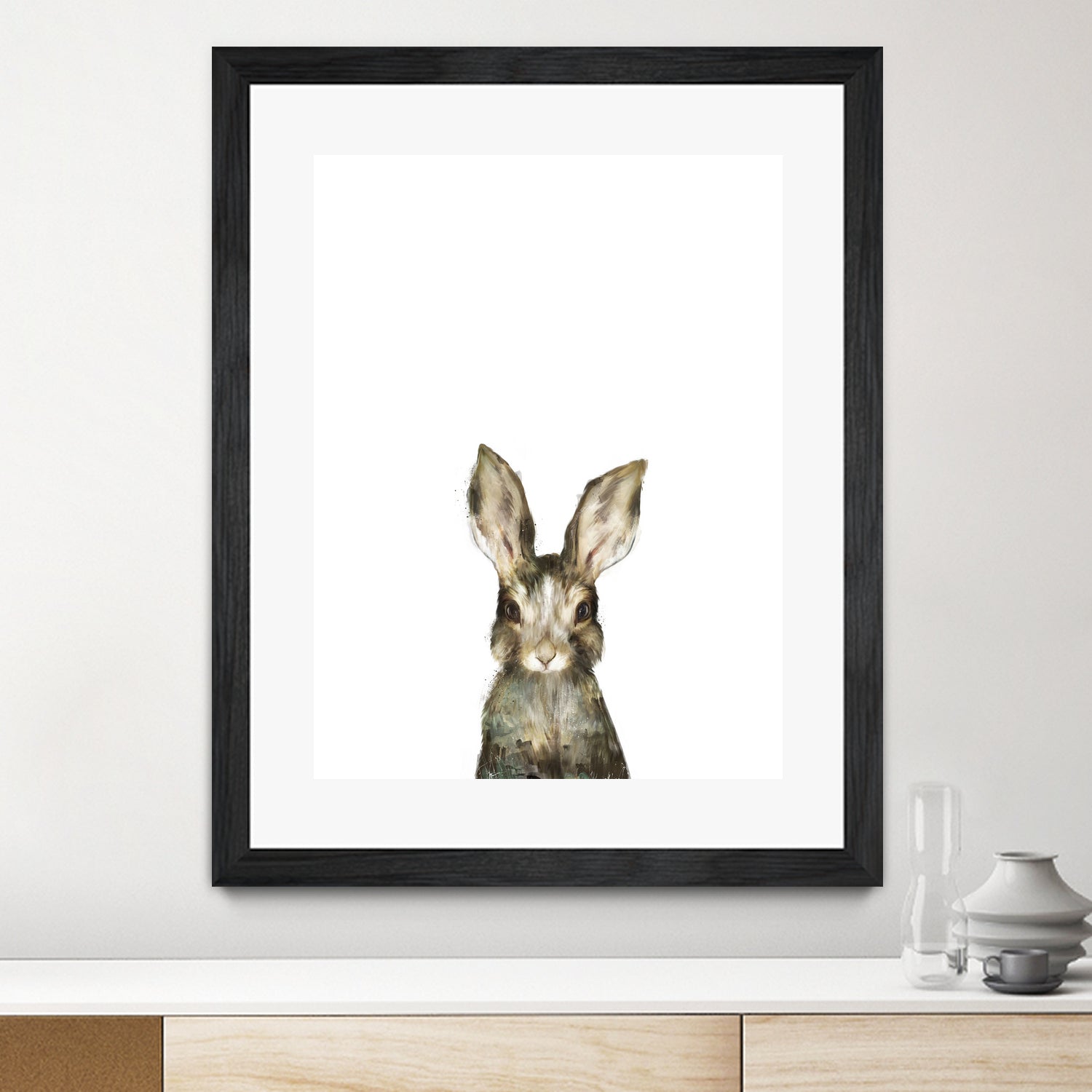 Little Rabbit by Amy Hamilton on GIANT ART - digital painting