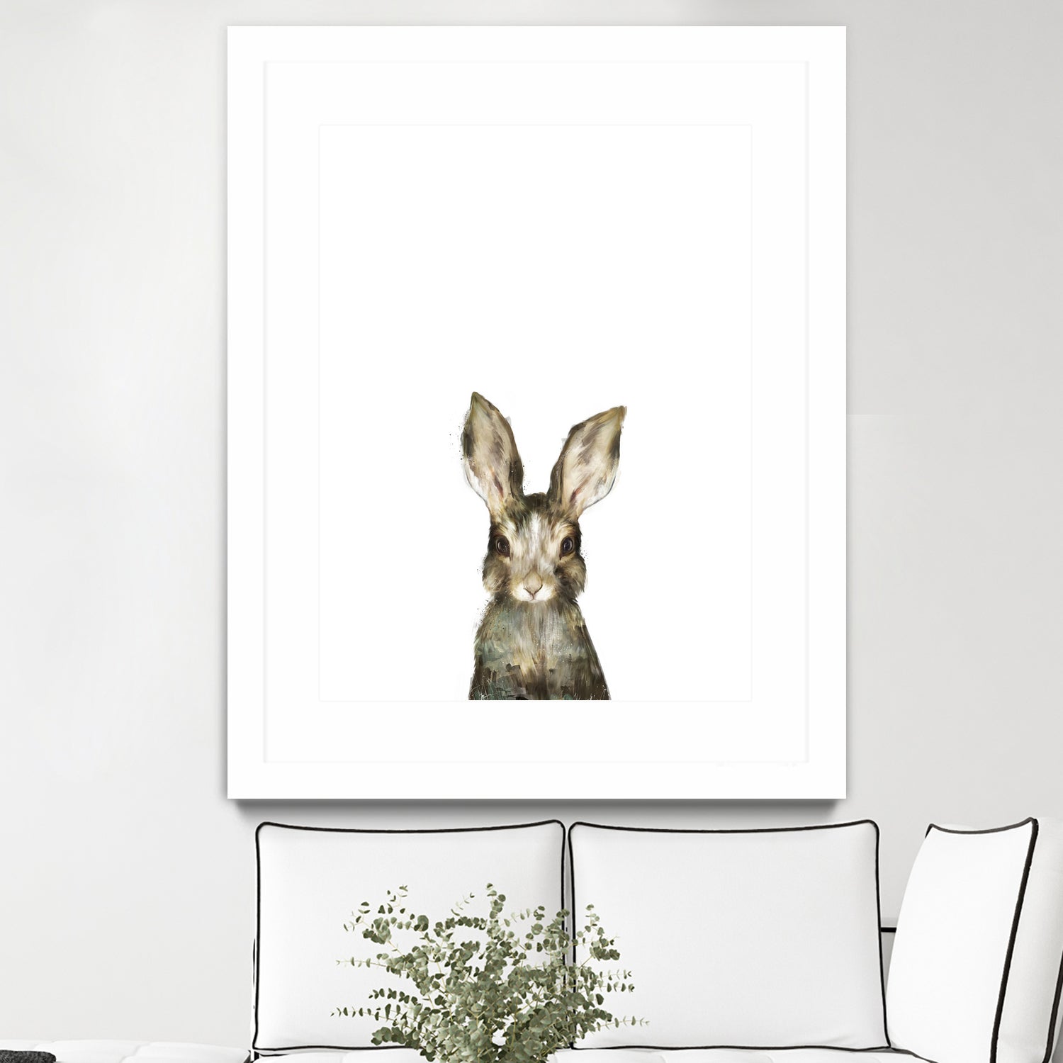 Little Rabbit by Amy Hamilton on GIANT ART - digital painting