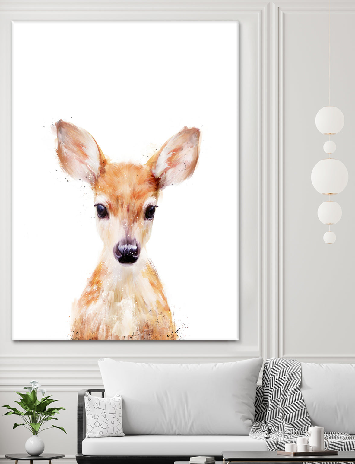 Little Deer by Amy Hamilton on GIANT ART - digital painting