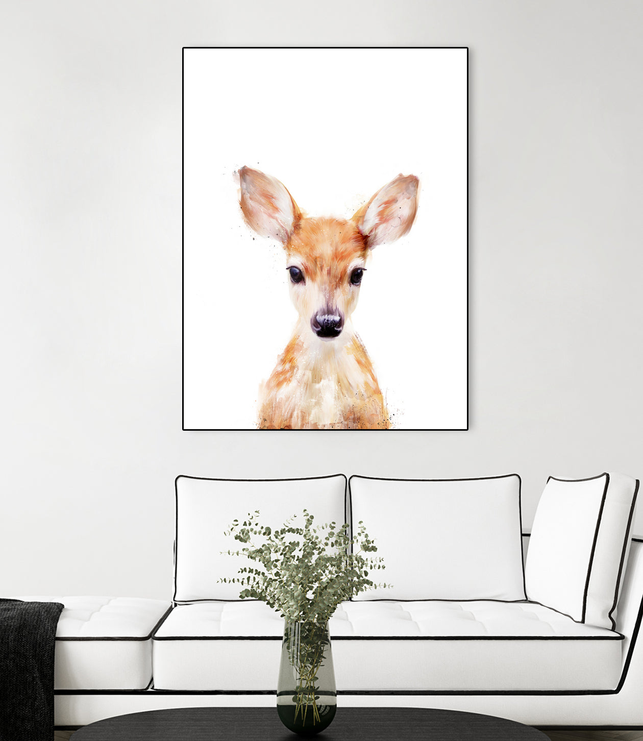 Little Deer by Amy Hamilton on GIANT ART - digital painting