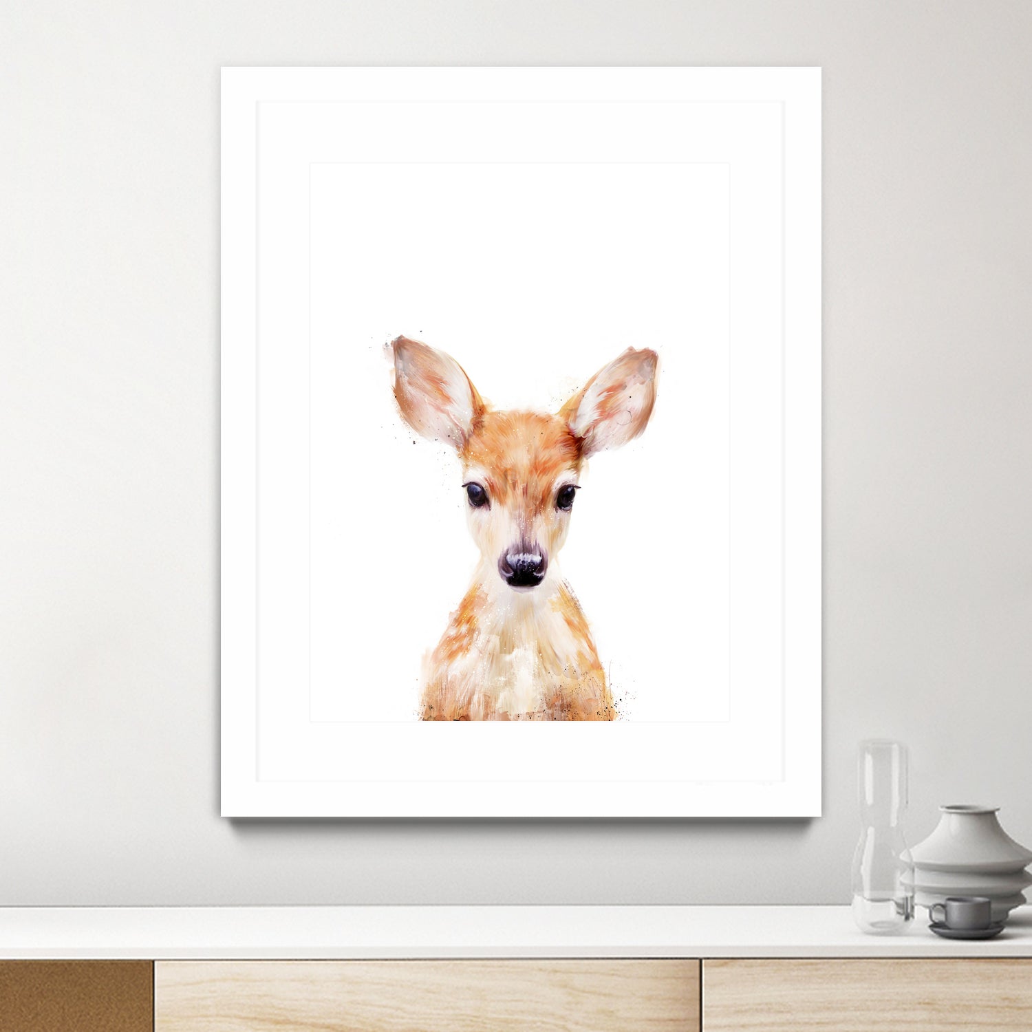 Little Deer by Amy Hamilton on GIANT ART - digital painting