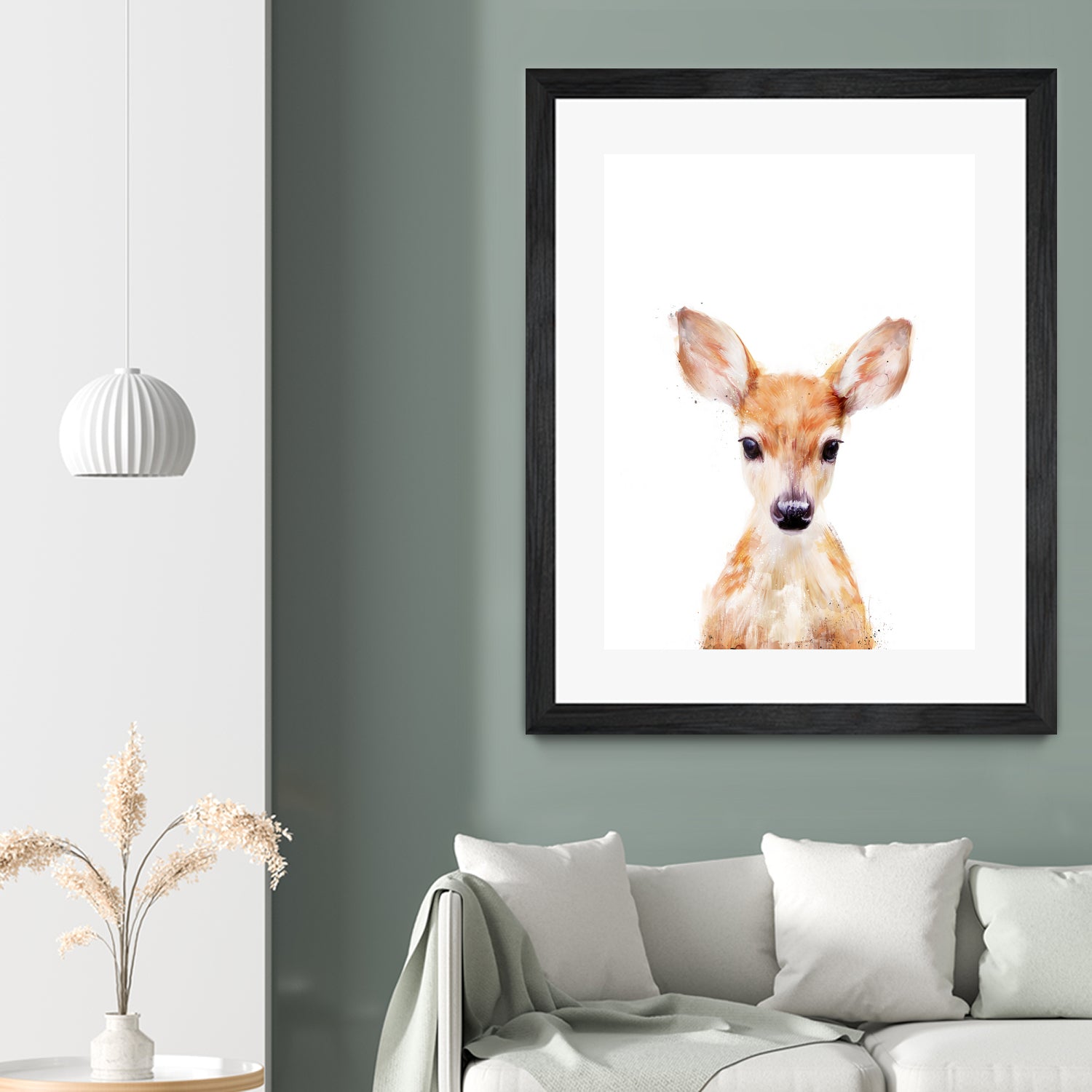 Little Deer by Amy Hamilton on GIANT ART - digital painting