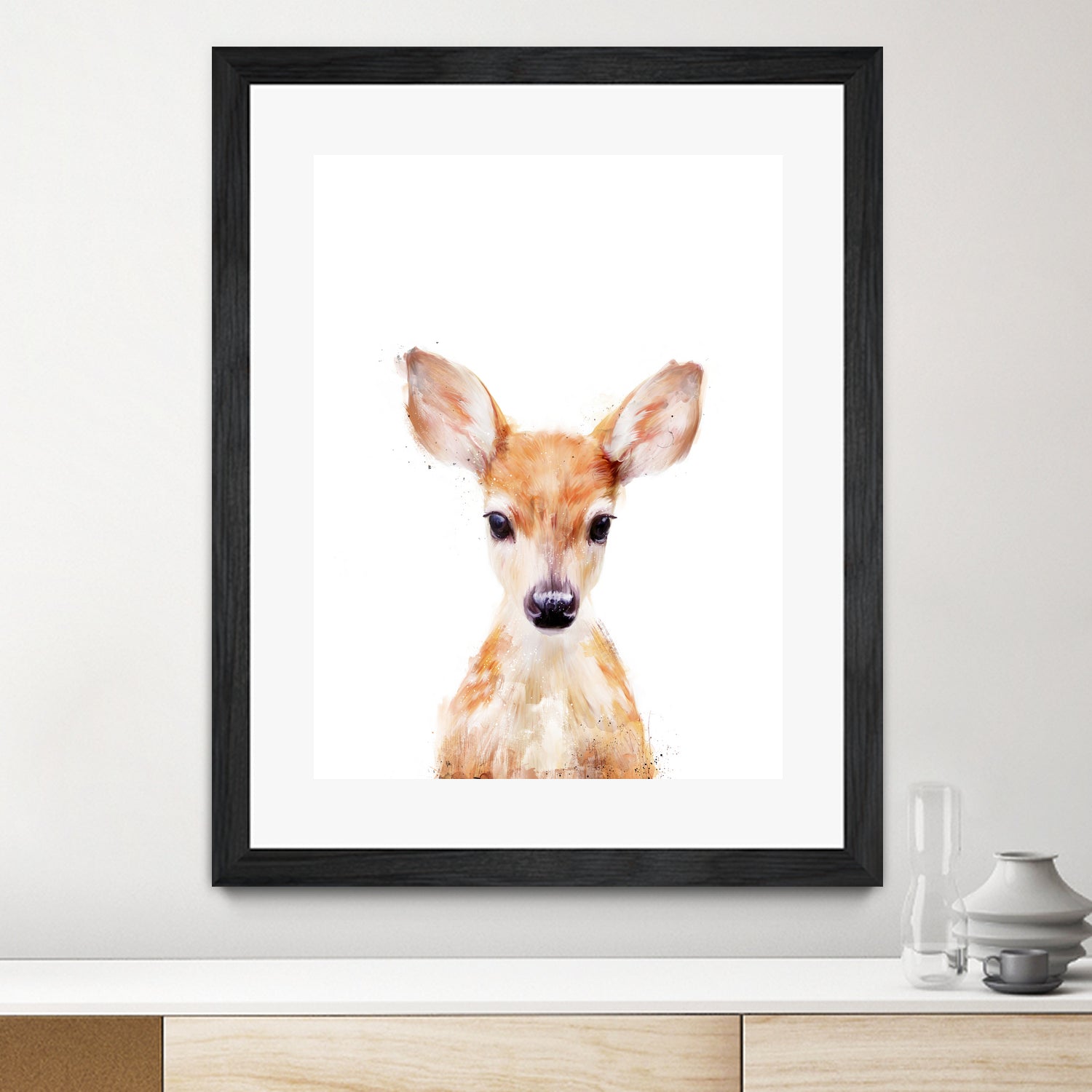 Little Deer by Amy Hamilton on GIANT ART - digital painting