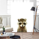 Little Raccoon by Amy Hamilton on GIANT ART - digital painting