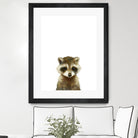 Little Raccoon by Amy Hamilton on GIANT ART - digital painting