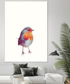 Winter Robin by Amy Hamilton on GIANT ART - digital painting