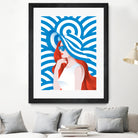 Redhead by Jose Paulino on GIANT ART - white vector illustration