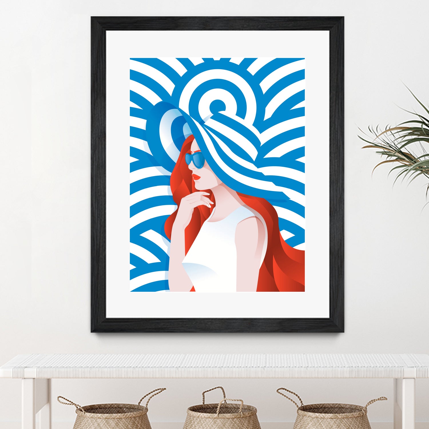 Redhead by Jose Paulino on GIANT ART - white vector illustration