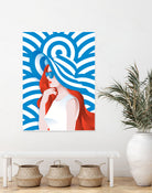 Redhead by Jose Paulino on GIANT ART - white vector illustration