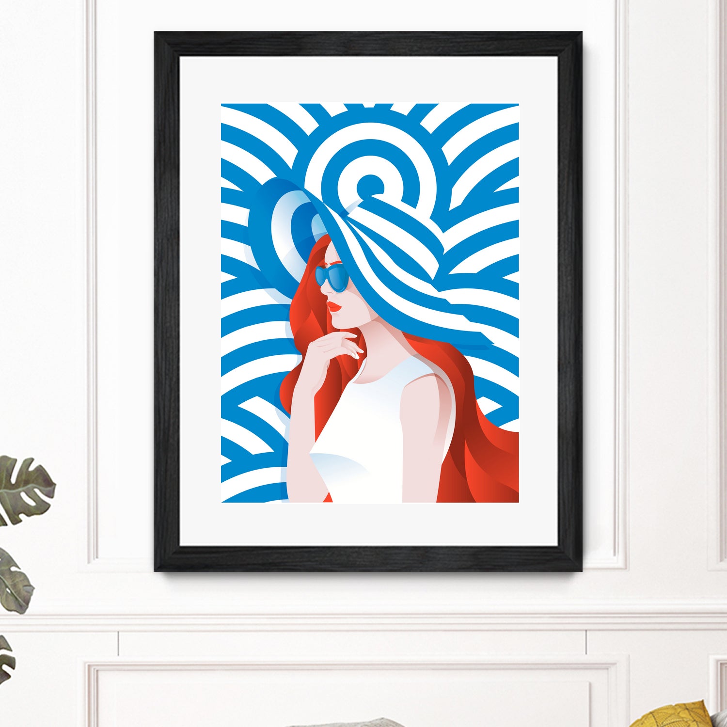 Redhead by Jose Paulino on GIANT ART - white vector illustration