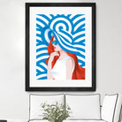 Redhead by Jose Paulino on GIANT ART - white vector illustration