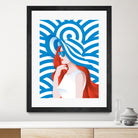 Redhead by Jose Paulino on GIANT ART - white vector illustration