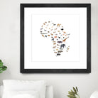 Wild Africa by Rodrigo Esparza-Salas on GIANT ART - white vector illustration