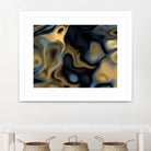 Blue Gold by christy Leigh hodgin on GIANT ART - blue digital painting