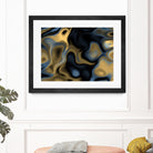 Blue Gold by christy Leigh hodgin on GIANT ART - blue digital painting