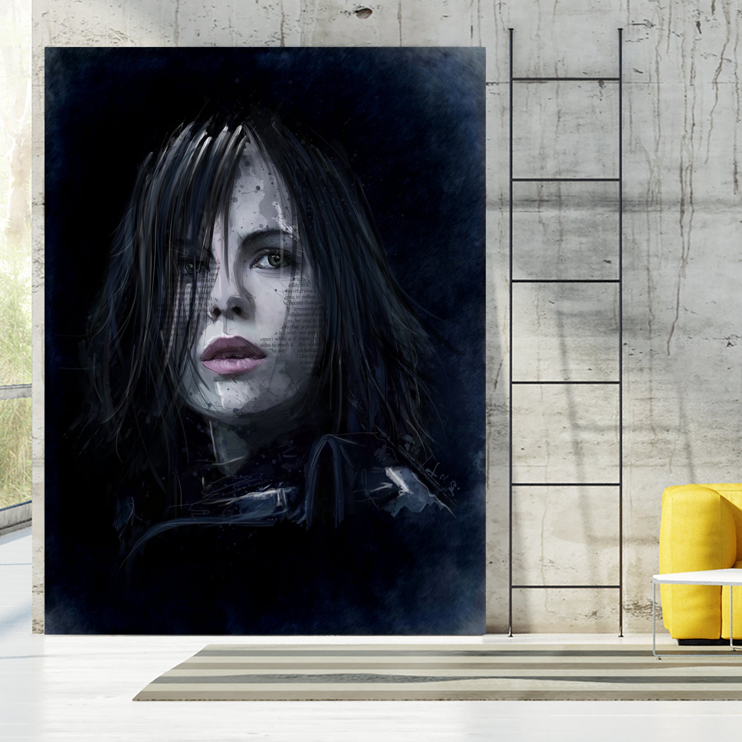 Selene by Claudio Tosi on GIANT ART - black digital painting