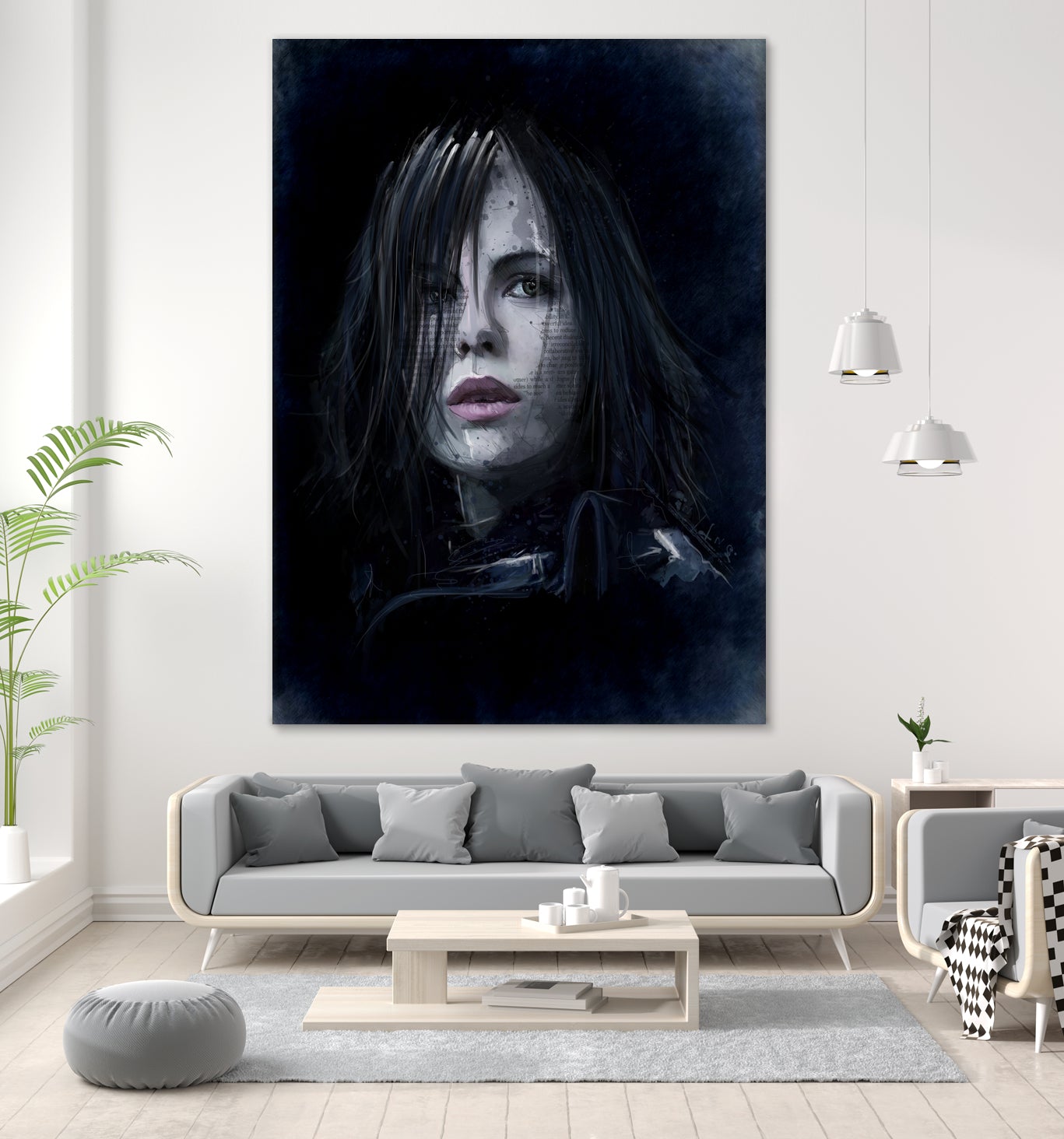 Selene by Claudio Tosi on GIANT ART - black digital painting