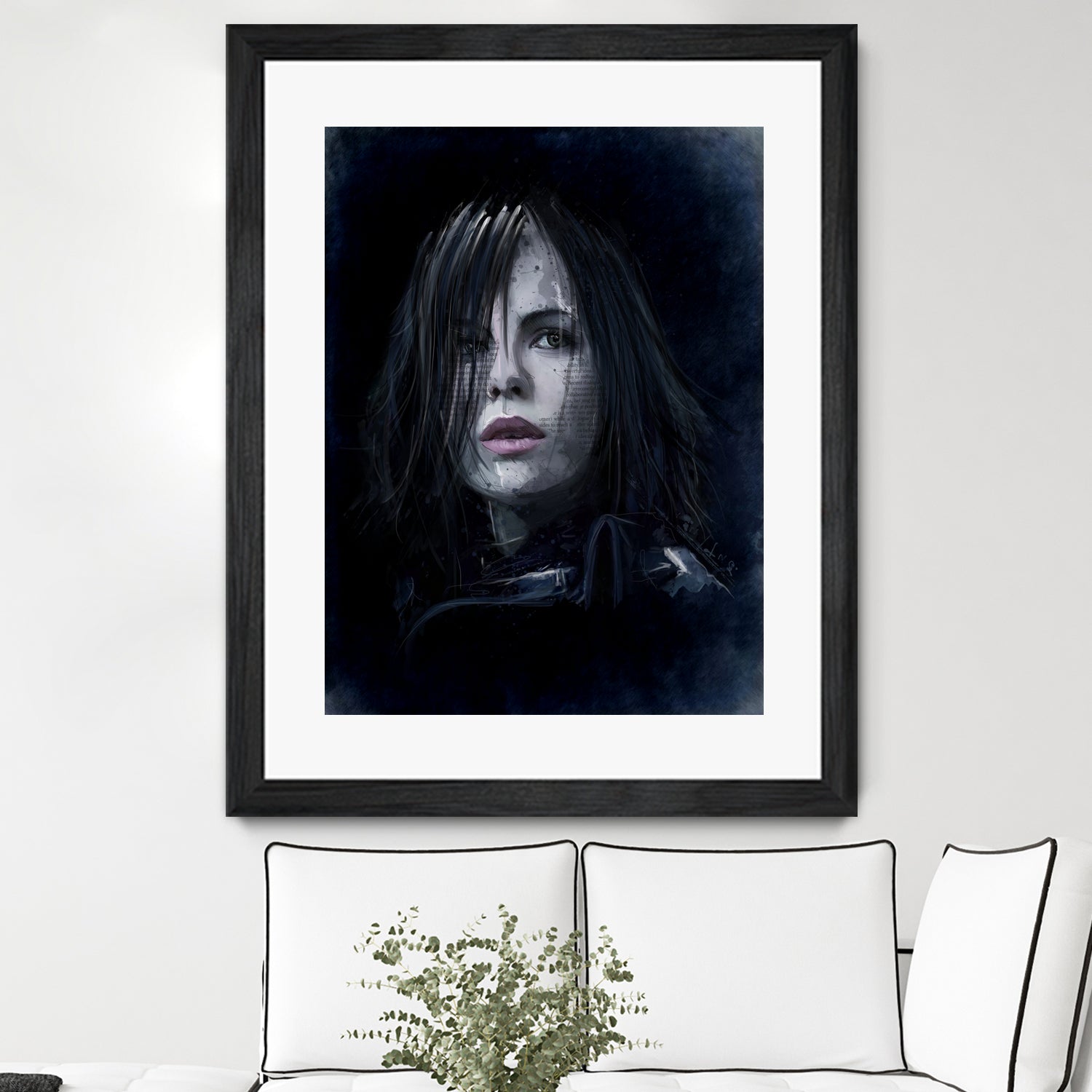 Selene by Claudio Tosi on GIANT ART - black digital painting