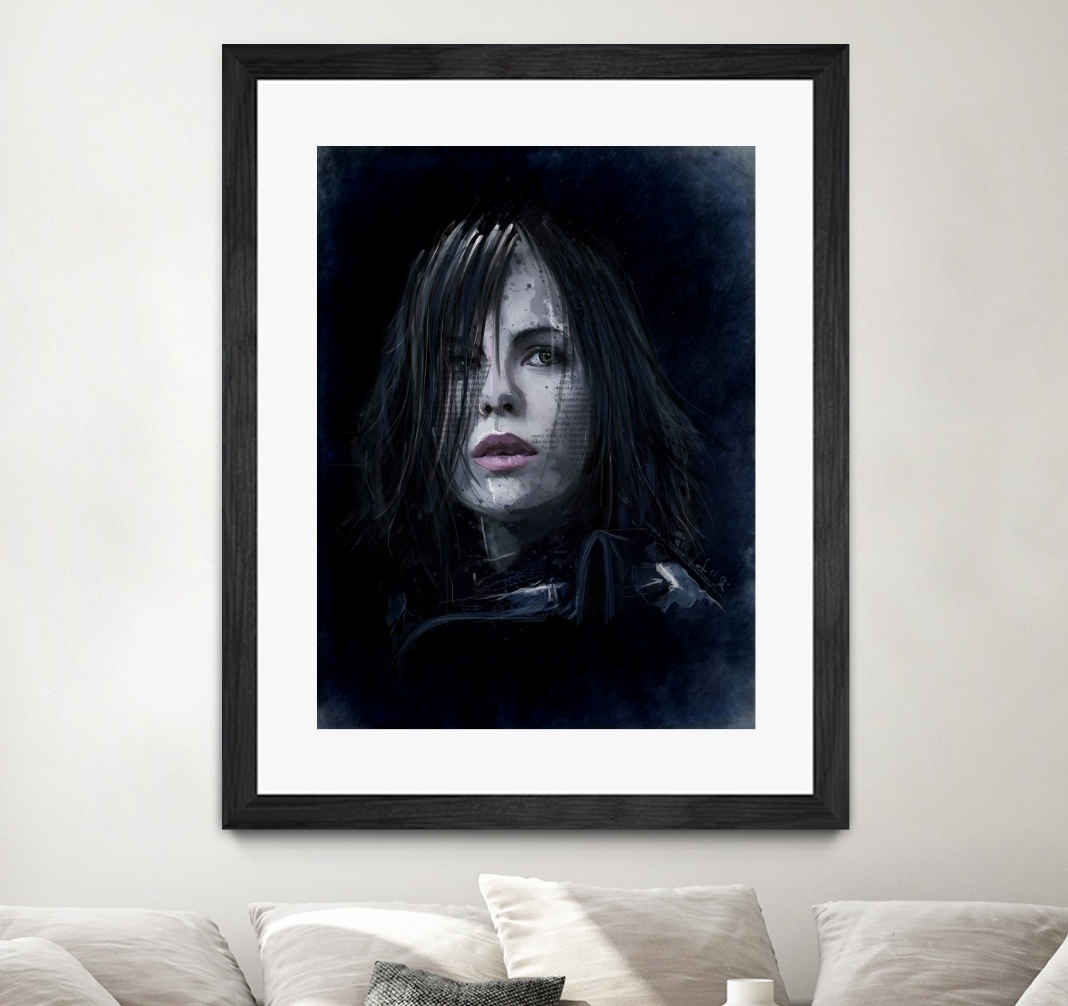 Selene by Claudio Tosi on GIANT ART - black digital painting