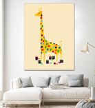 Whimsical Giraffe by Budi Satria Kompoi on GIANT ART - digital painting