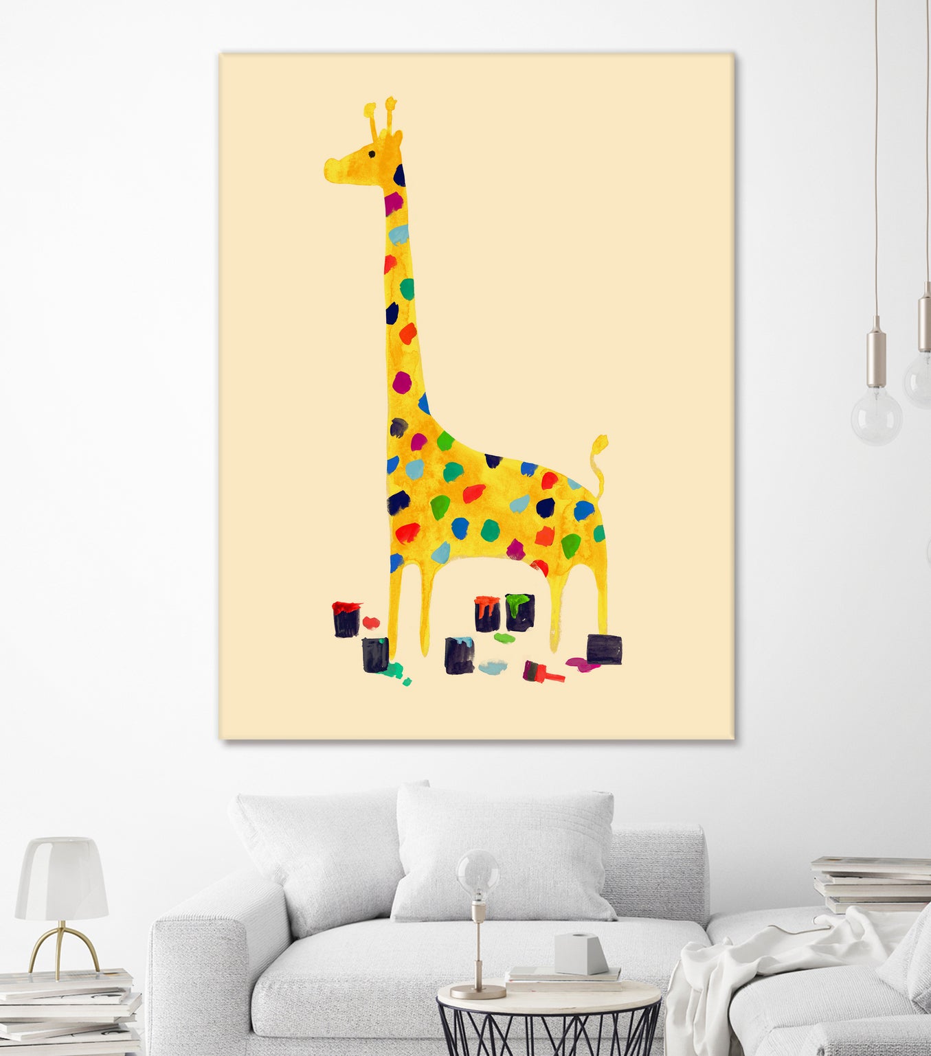 Whimsical Giraffe by Budi Satria Kompoi on GIANT ART - digital painting