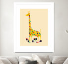 Whimsical Giraffe by Budi Satria Kompoi on GIANT ART - digital painting