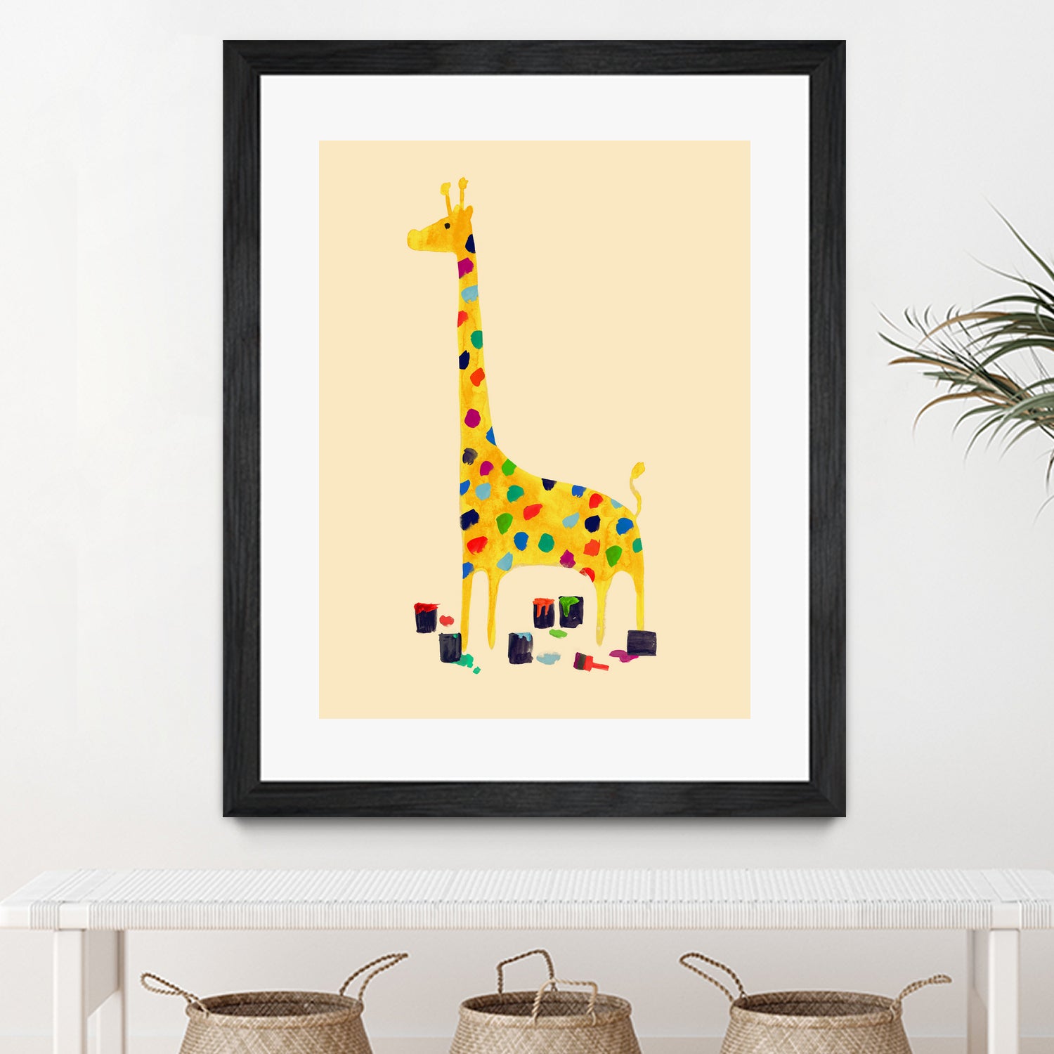 Whimsical Giraffe by Budi Satria Kompoi on GIANT ART - digital painting