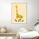 Whimsical Giraffe by Budi Satria Kompoi on GIANT ART - digital painting