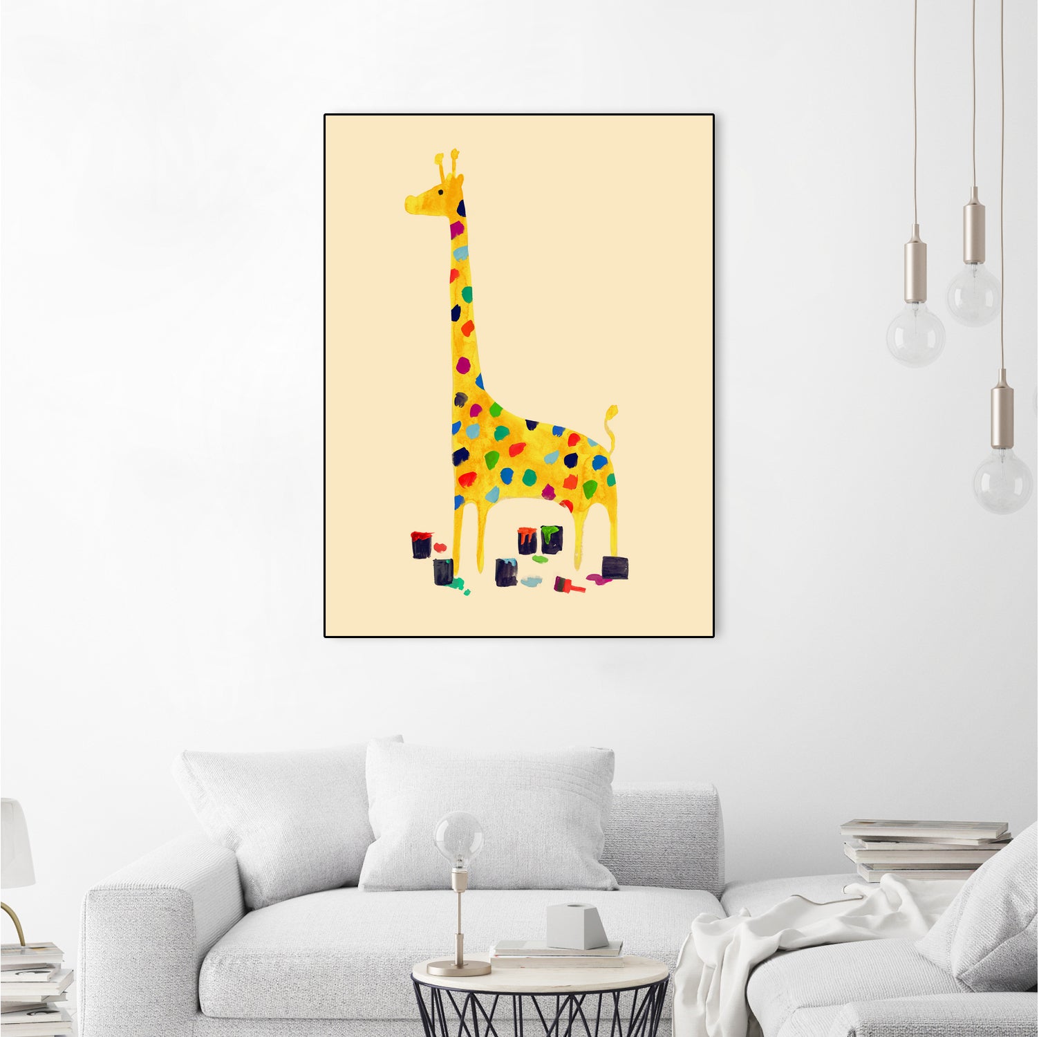 Whimsical Giraffe by Budi Satria Kompoi on GIANT ART - digital painting