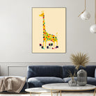 Whimsical Giraffe by Budi Satria Kompoi on GIANT ART - digital painting