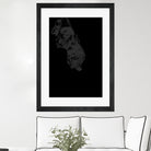 MARCUS AURELIUS ANTONINUS AUGUSTUS / black / white by Daniel Coulmann on GIANT ART - white digital drawing