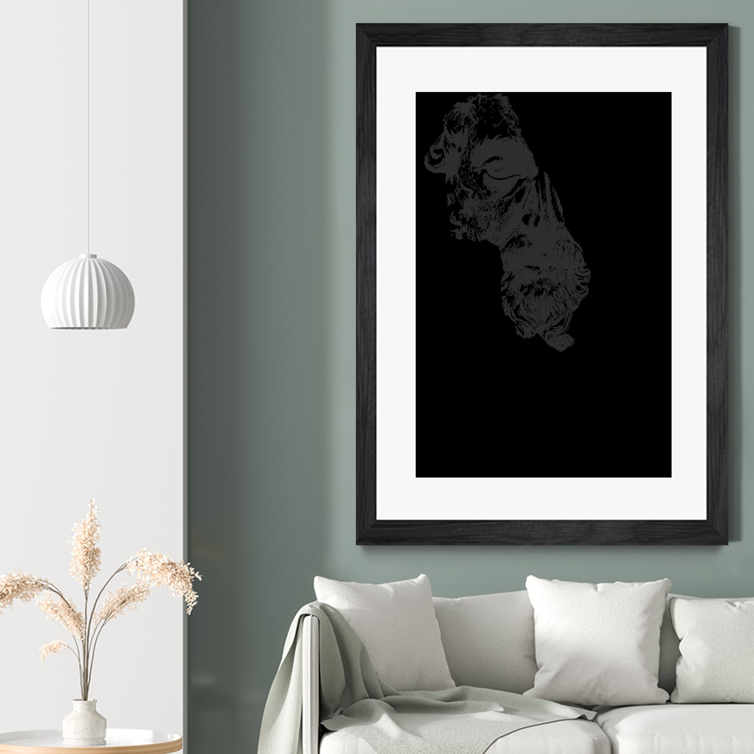 MARCUS AURELIUS ANTONINUS AUGUSTUS / black / white by Daniel Coulmann on GIANT ART - white digital drawing