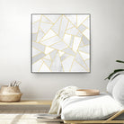 White Stone by Elisabeth Fredriksson on GIANT ART - white digital painting