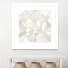 White Stone by Elisabeth Fredriksson on GIANT ART - white digital painting