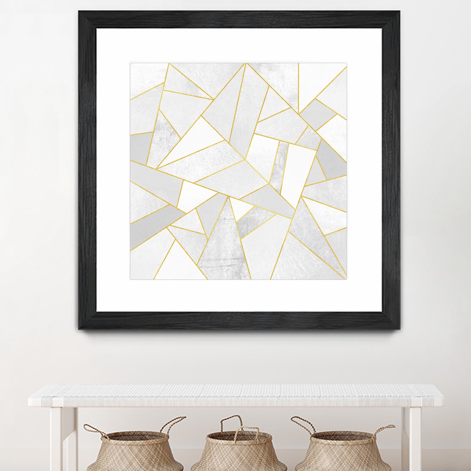 White Stone by Elisabeth Fredriksson on GIANT ART - white digital painting