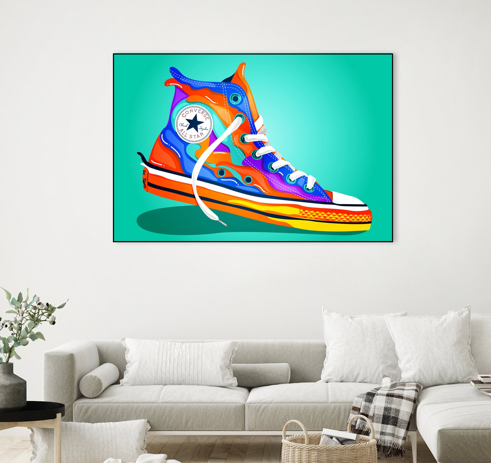 The Classic Series: Converse by Michelle Karyl Nerona on GIANT ART - white digital painting