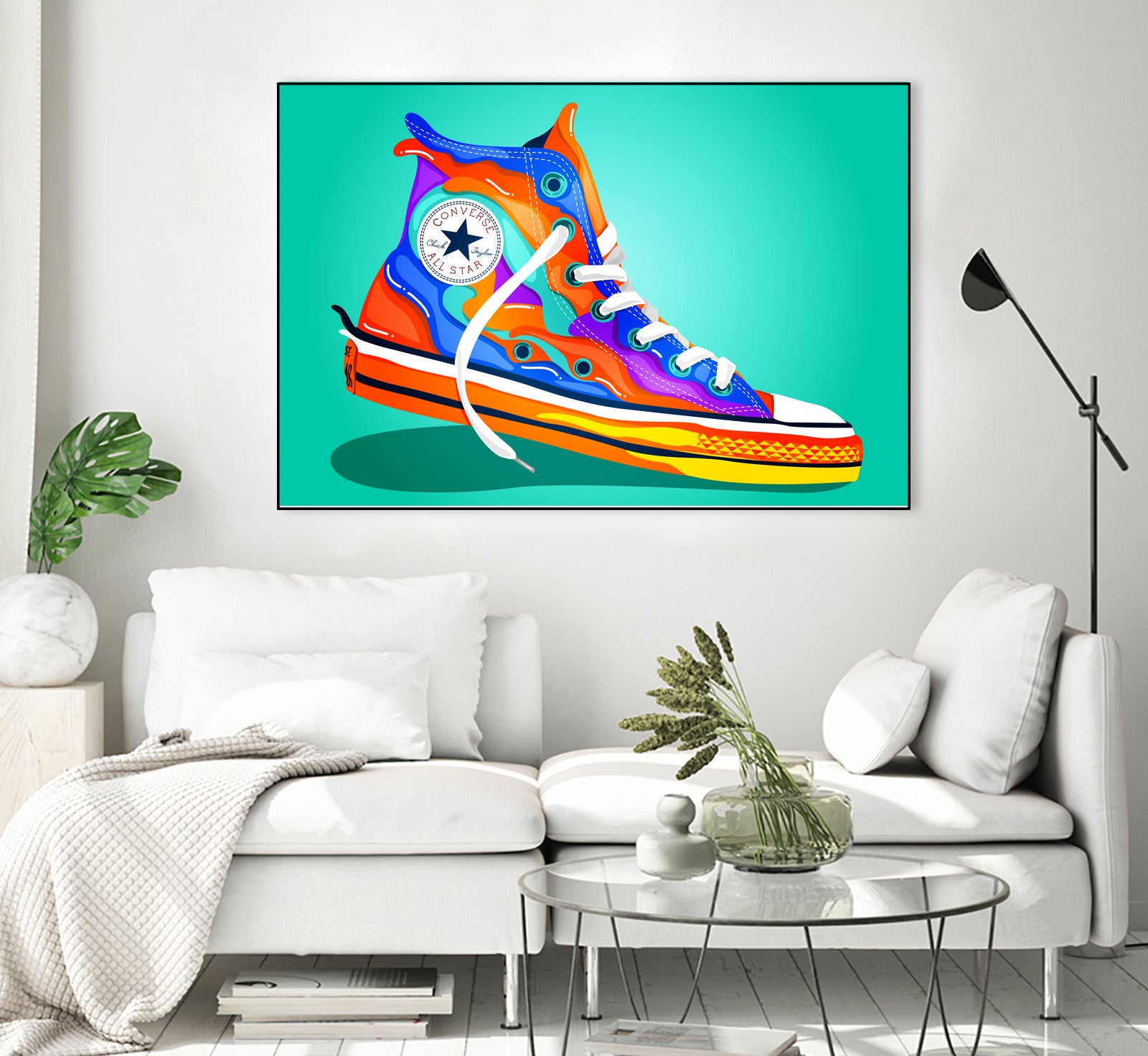 The Classic Series: Converse by Michelle Karyl Nerona on GIANT ART - white digital painting