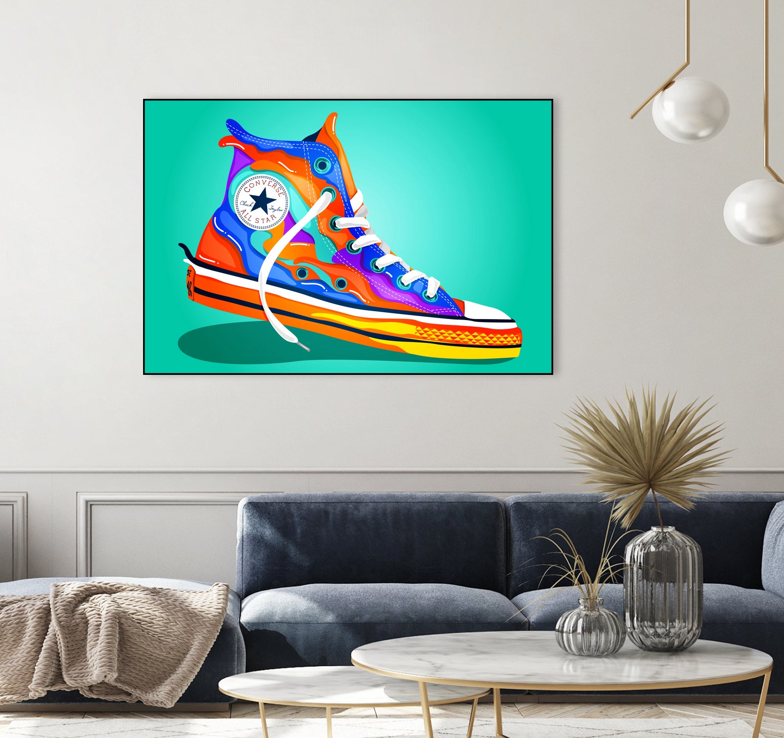 The Classic Series: Converse by Michelle Karyl Nerona on GIANT ART - white digital painting