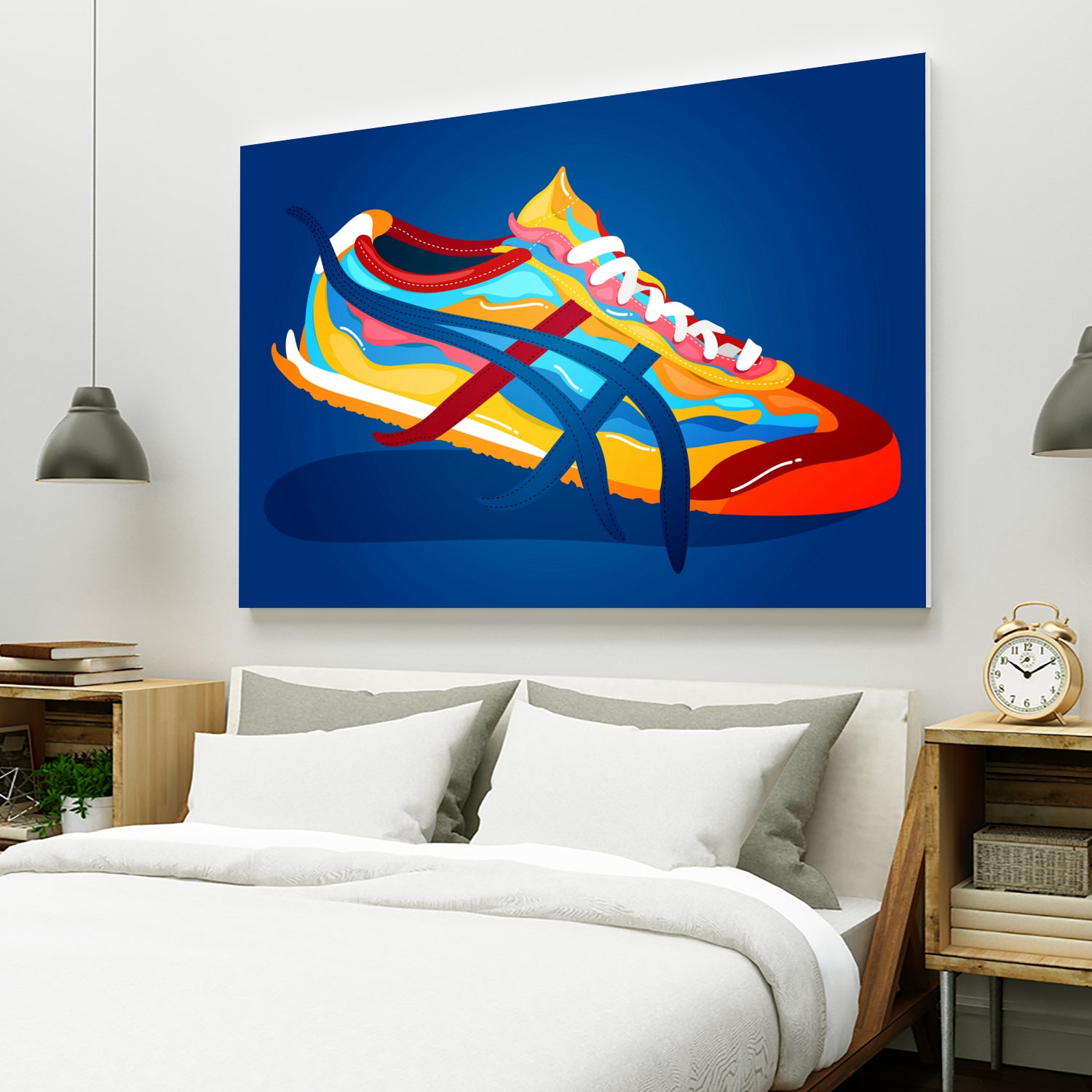 The Classic Series: Onitsuka Tiger Mexico 66 by Michelle Karyl Nerona on GIANT ART - white digital painting