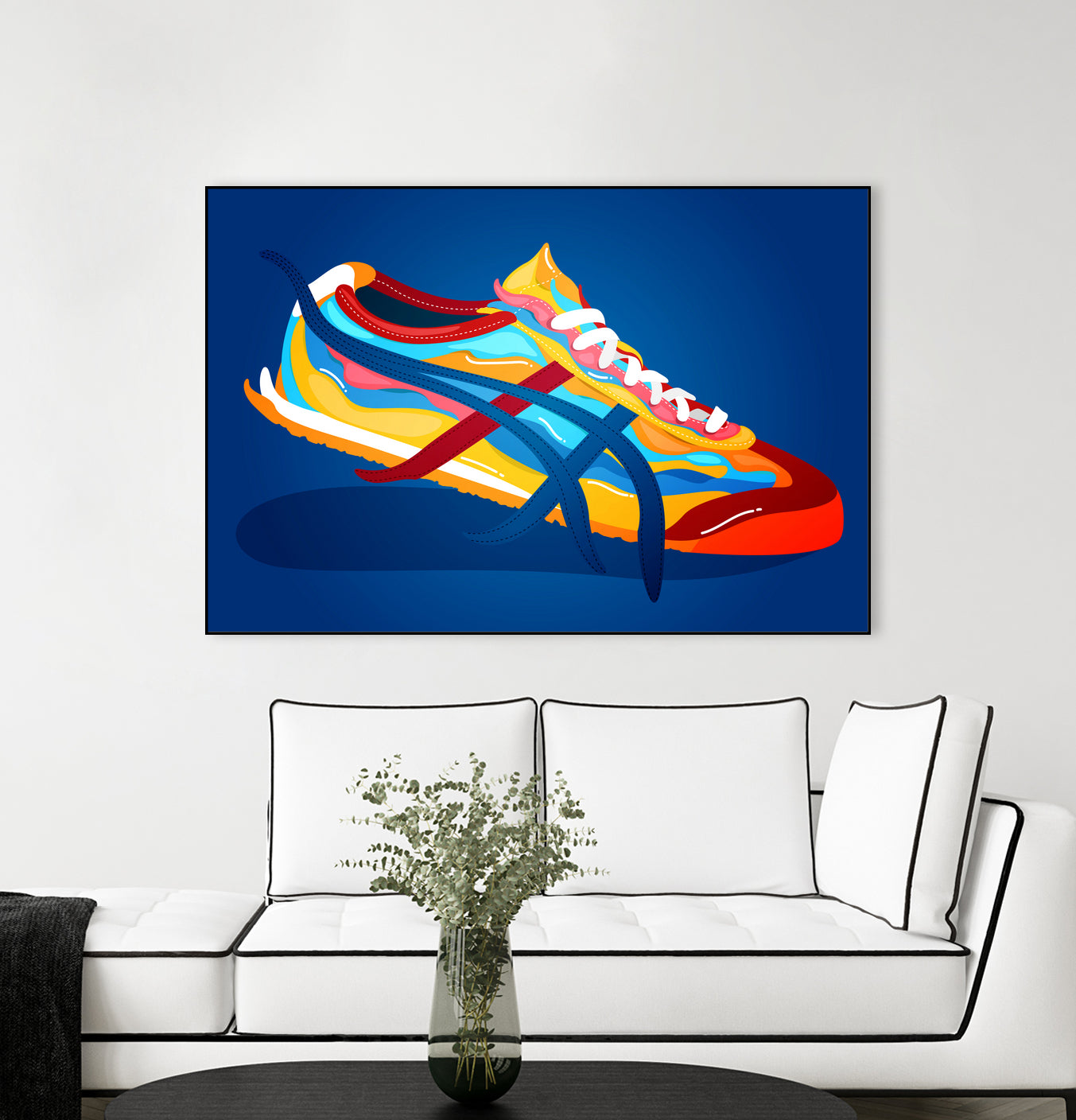 The Classic Series: Onitsuka Tiger Mexico 66 by Michelle Karyl Nerona on GIANT ART - white digital painting