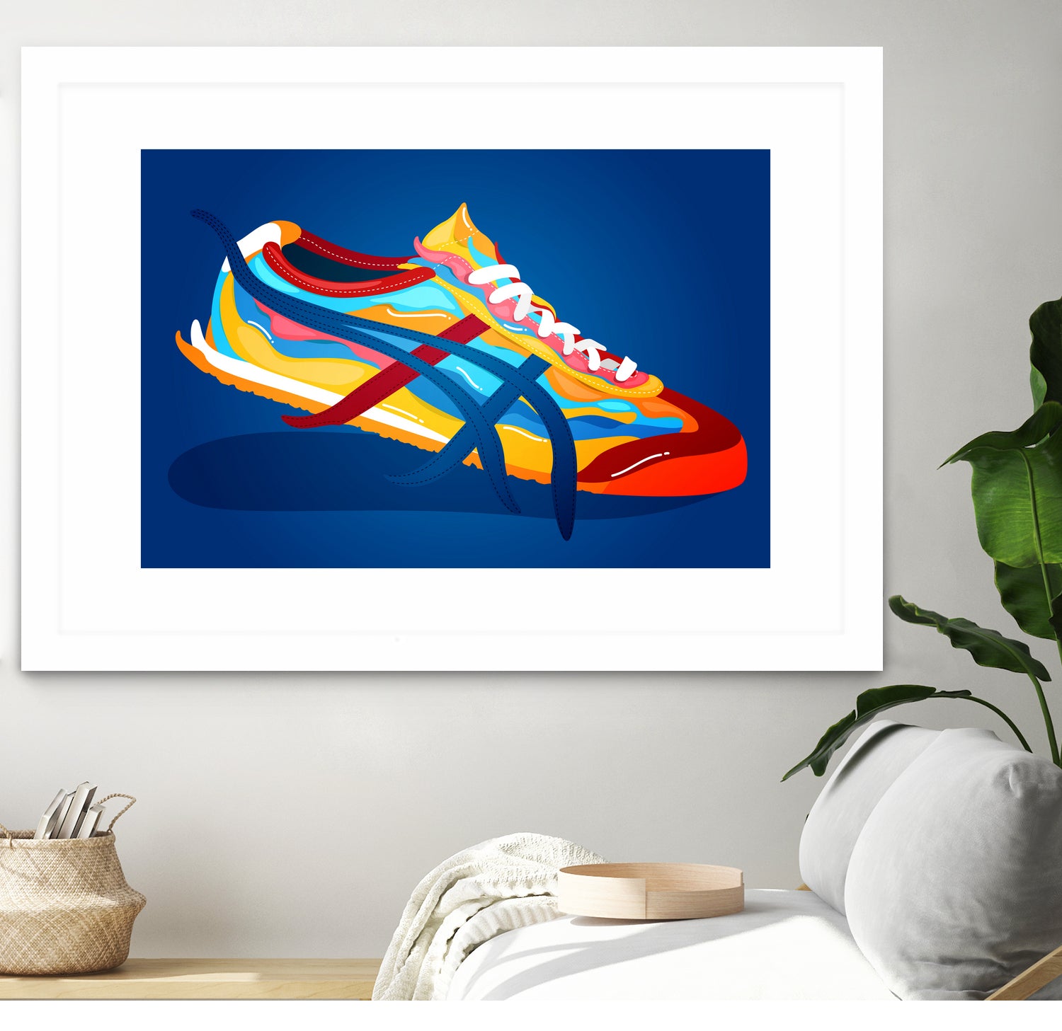 The Classic Series: Onitsuka Tiger Mexico 66 by Michelle Karyl Nerona on GIANT ART - white digital painting